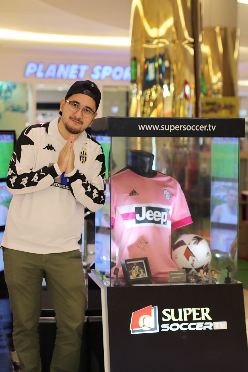 Terimakasih #SuperSoccerTV ! #SuperSoccerKeTurin