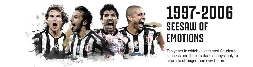 JUVENTUS HISTORY : 1996 –&nbsp;2006