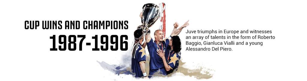 JUVENTUS HISTORY : 1987 –&nbsp;1996